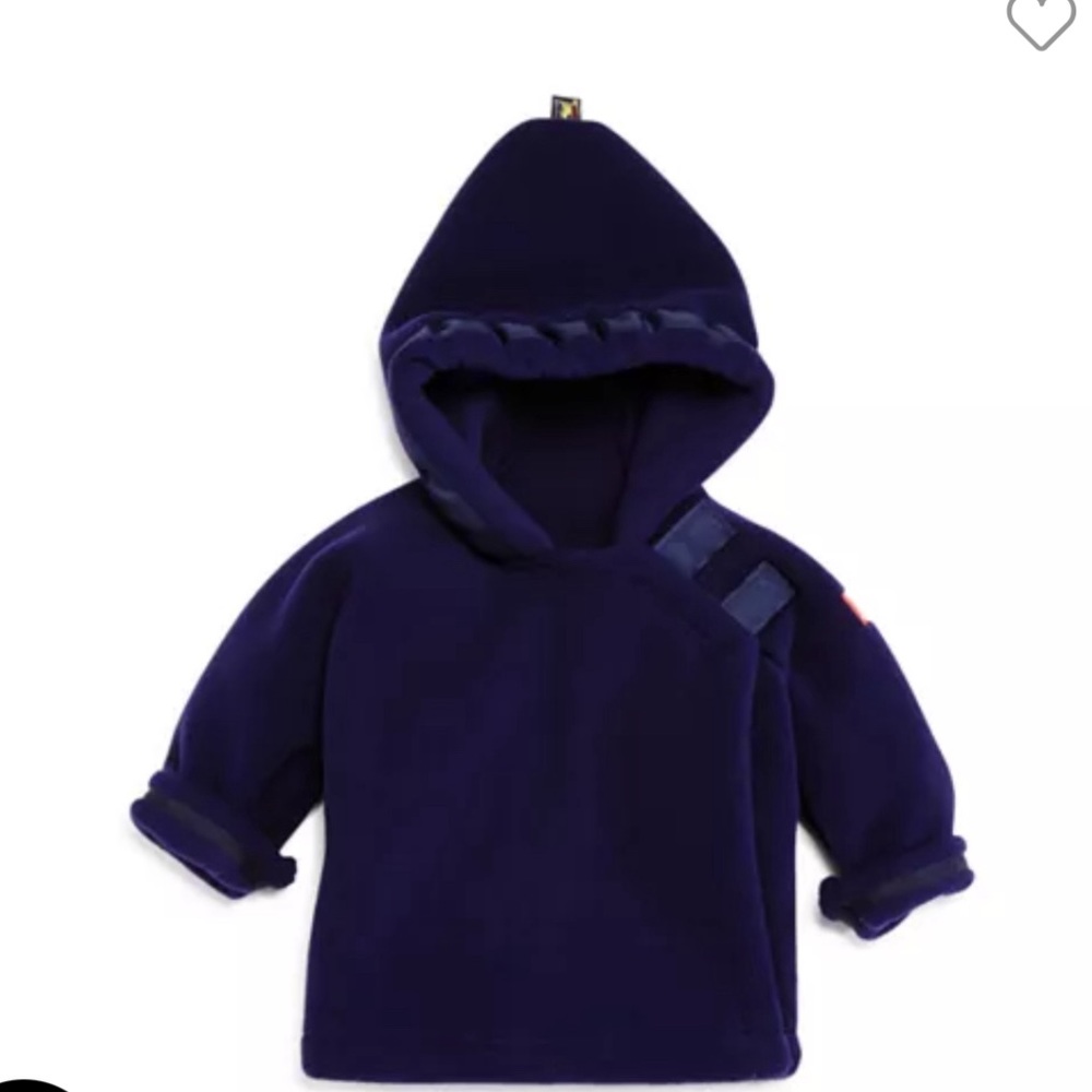 Widgeon Unisex Hooded Fleece Jacket - size 18 months